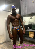 Negro africano , vergon lechero atención para gay